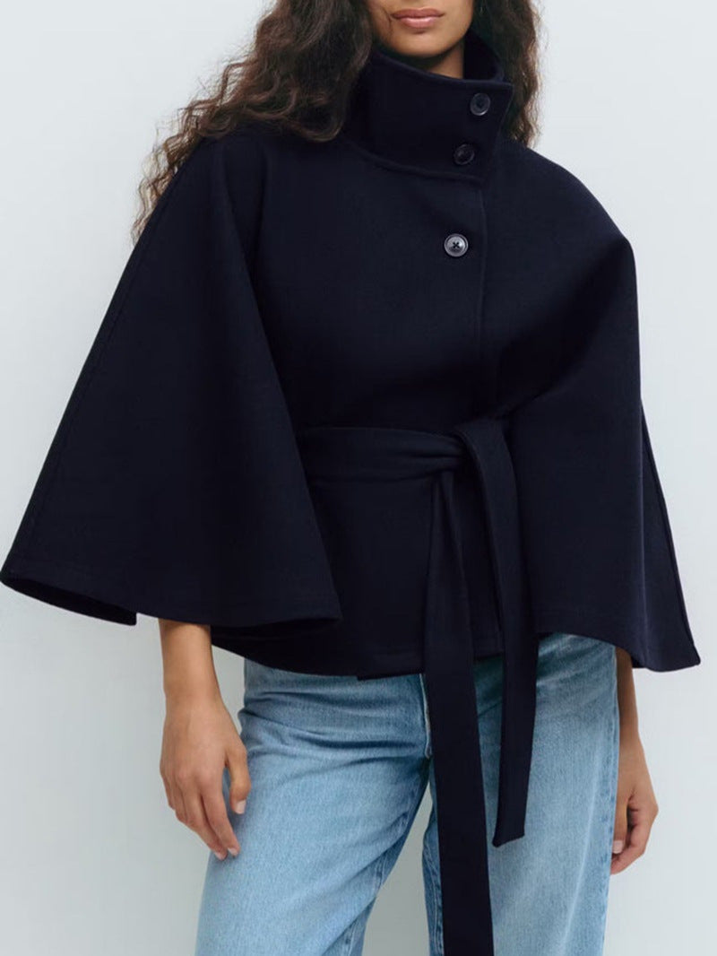 Drape Belt Coat