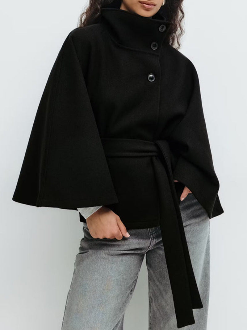 Drape Belt Coat
