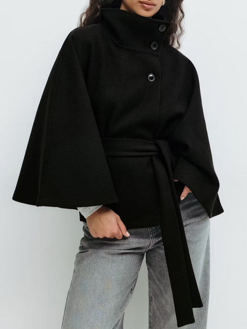 Drape Belt Coat