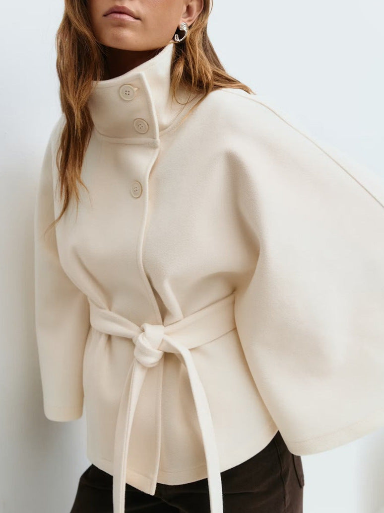 Drape Belt Coat