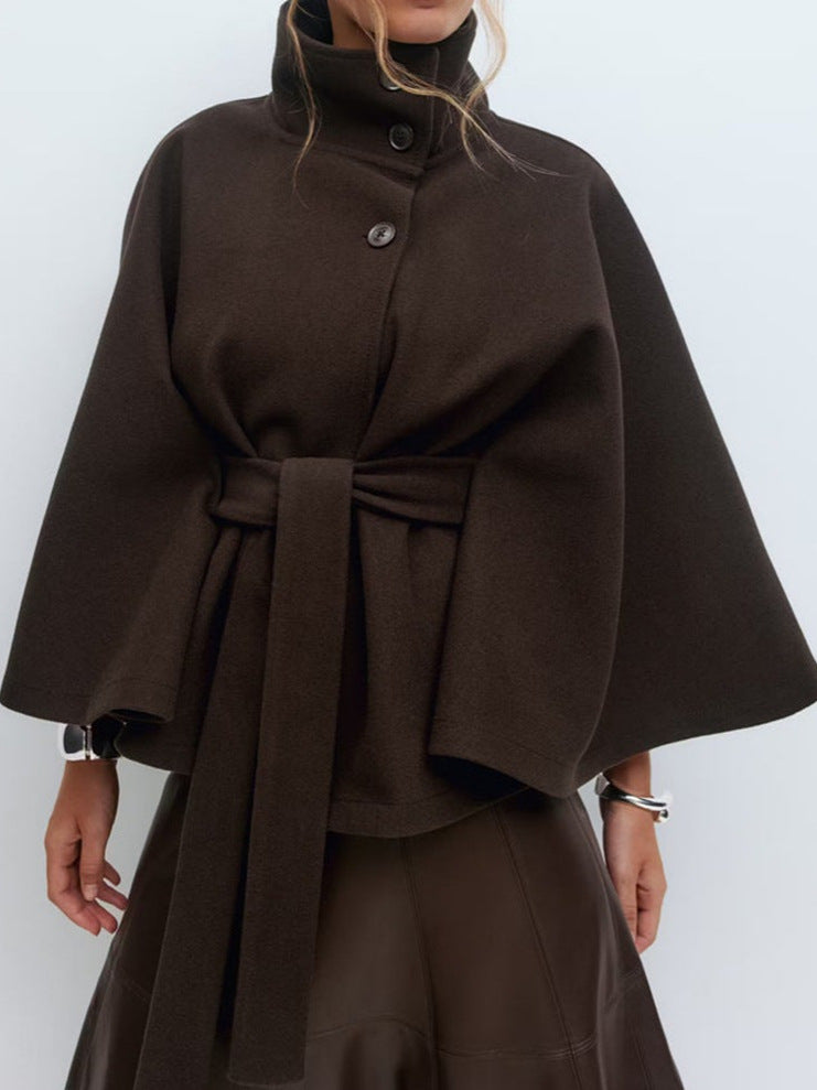 Drape Belt Coat