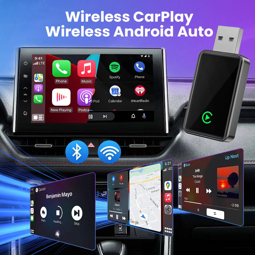Wireless Carplay & Android Auto AdapterTM
